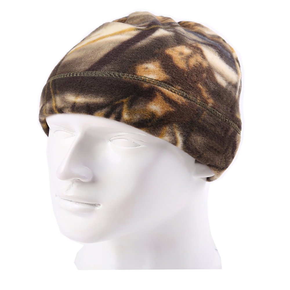 Mens Beanie Skull Cap Fleece Hat Lightweight Soft Warm Windproof Winter