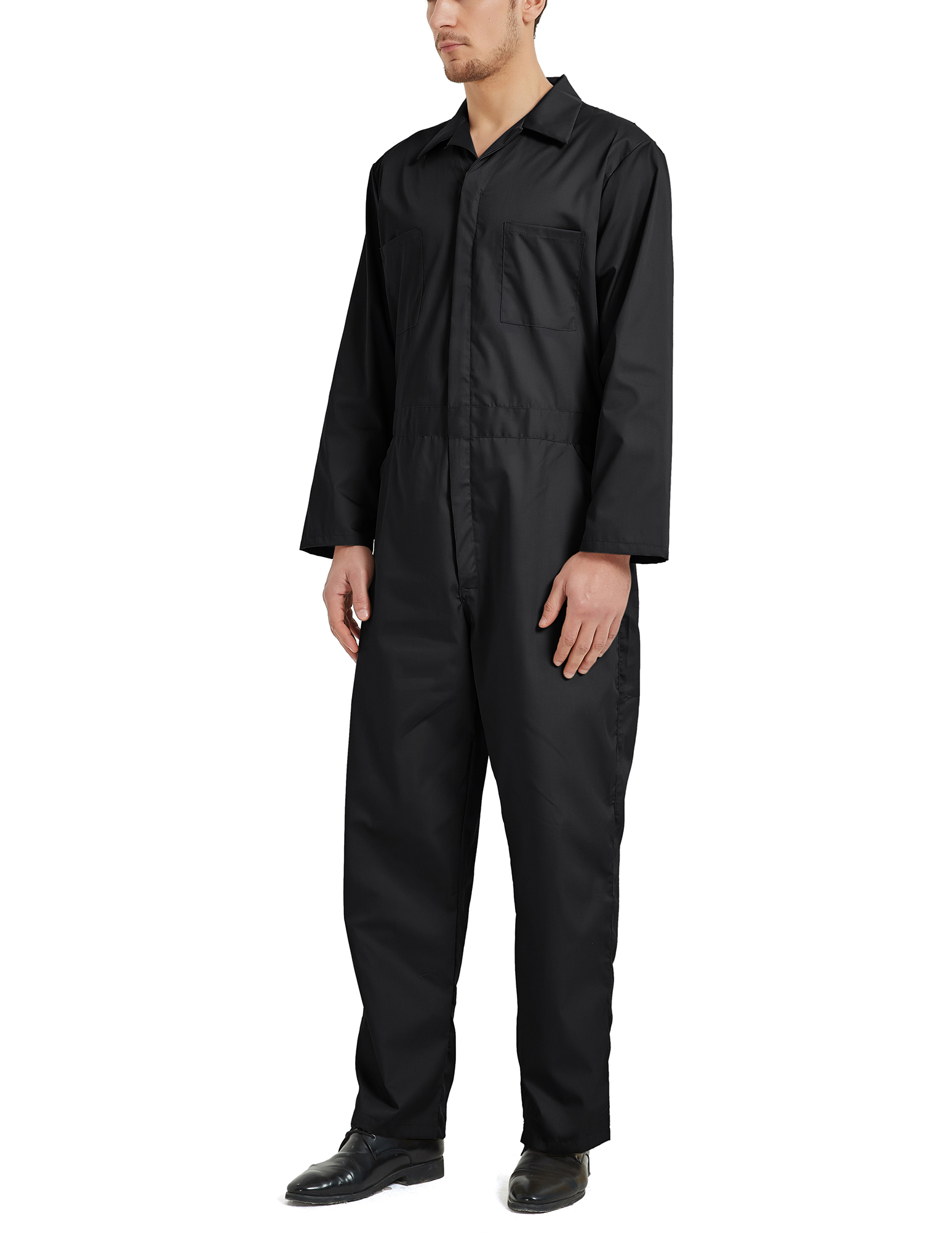 TopTie Men's Coverall Overall Mechanic Work Jumpsuit Short Long Sleeve One Piece eBay