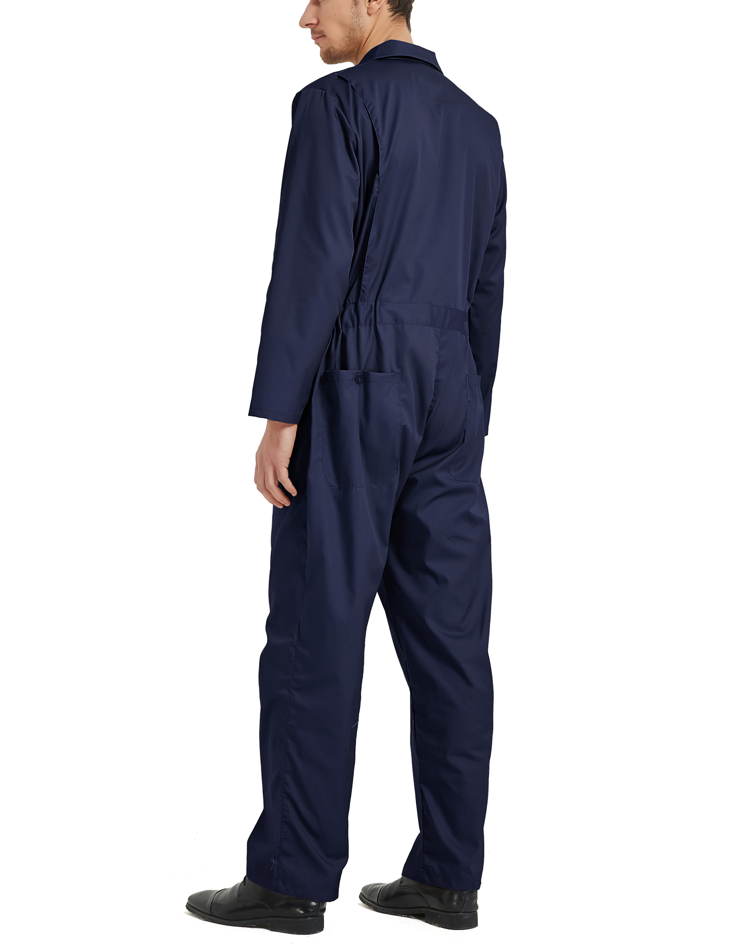 TopTie Men's Coverall Overall Mechanic Work Jumpsuit Short Long Sleeve One Piece eBay