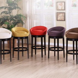 Armen Living Igloo Black Micro Fiber 26" Swivel Barstool W/ Ebony Finished Legs, Price/Each Armen Living Igloo Black Micro Fiber 26" Swivel Barstool W/ Ebony Finished Legs, Price/Each