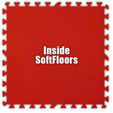 Alessco SoftFloors SFRD0202I, Red, 2' x 2' Inside / Each Alessco SoftFloors SFRD0202I, Red, 2' x 2' Inside / Each