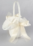 Tres Beau Flower Girl Basket, Ivory Tres Beau Flower Girl Basket, Ivory