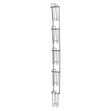 BUDDY 6313-4 Wire Ware 5 Pocket Brochure Holder - Black BUDDY 6313-4 Wire Ware 5 Pocket Brochure Holder - Black