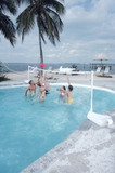 Dunn Rite V200 Aqua Volly Portable Pool Volleyball Set Dunn Rite V200 Aqua Volly Portable Pool Volleyball Set