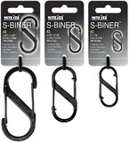 S-BINER 3 PACK BLACK by liberty mountain S-BINER 3 PACK BLACK by liberty mountain