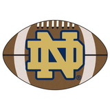 FANMATS Notre Dame Football Rug 22"x35" FANMATS Notre Dame Football Rug 22"x35"