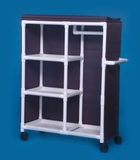 IPU Garment Rack W/Shelves IPU Garment Rack W/Shelves