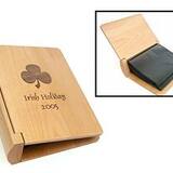 A + Lasering Personalized Maple Photo Album A + Lasering Personalized Maple Photo Album