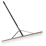 Midwest Rake 10048 48" Landscape Rake, 66" Blue Aluminum Handles,Rakes,Lawn & Landscaping, Price/each Midwest Rake 10048 48" Landscape Rake, 66" Blue Aluminum Handles,Rakes,Lawn & Landscaping, Price/each