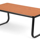 OFM TABLE2040 Cocktail Table with Sled Base OFM TABLE2040 Cocktail Table with Sled Base