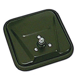 Omix-Ada Square Mirror Head, Black, 55-86 Cj Omix-Ada Square Mirror Head, Black, 55-86 Cj