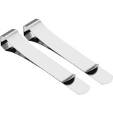 Acco Bankers Clamp for Fabric Panels, Standard - 5.75" Length - 2 / Each - Silver, Price/PK Acco Bankers Clamp for Fabric Panels, Standard - 5.75" Length - 2 / Each - Silver, Price/PK
