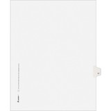 Avery Individually Numbered Avery-Style Dividers, 1 x Tab Printed 17 - 25 Tab(s)/Set - 8.5" x 11" - 25 / Pack - White Divider, Price/PK Avery Individually Numbered Avery-Style Dividers, 1 x Tab Printed 17 - 25 Tab(s)/Set - 8.5" x 11" - 25 / Pack - White Divider, Price/PK