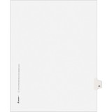 Avery Individually Numbered Avery-Style Dividers, 1 x Tab Printed 20 - 25 Tab(s)/Set - 8.5" x 11" - 25 / Pack - White Divider, Price/PK Avery Individually Numbered Avery-Style Dividers, 1 x Tab Printed 20 - 25 Tab(s)/Set - 8.5" x 11" - 25 / Pack - White Divider, Price/PK