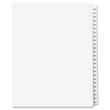 Avery Legal Exhibit Reference Divider, 25 x Tab Printed 126 - 150 - 25 Tab(s)/Set - 8.5" x 11" - 25 / Set - White Divider - Clear Tab, Price/ST Avery Legal Exhibit Reference Divider, 25 x Tab Printed 126 - 150 - 25 Tab(s)/Set - 8.5" x 11" - 25 / Set - White Divider - Clear Tab, Price/ST