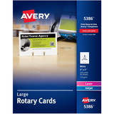 Avery Laser/Inkjet Rotary Card, 150 Address Card - White, Price/BX Avery Laser/Inkjet Rotary Card, 150 Address Card - White, Price/BX