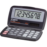 Canon LS555H Wallet Calculator, 8 Character(s) - LCD - Battery/Solar Powered - 4.3" x 2.9" x 0.6" - Black, Price/EA Canon LS555H Wallet Calculator, 8 Character(s) - LCD - Battery/Solar Powered - 4.3" x 2.9" x 0.6" - Black, Price/EA