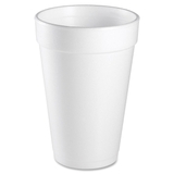 Dart Handi-kup Insulated Styrofoam Cup, 16oz - 1000 / Carton - Styrofoam - White, Price/CT Dart Handi-kup Insulated Styrofoam Cup, 16oz - 1000 / Carton - Styrofoam - White, Price/CT