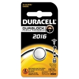 Duracell DL2016BPK Lithium General Purpose Battery, Lithium (Li) - 3V DC, Price/EA Duracell DL2016BPK Lithium General Purpose Battery, Lithium (Li) - 3V DC, Price/EA