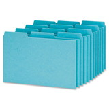 Esselte Pressboard Filing Index Card Guide, Blank - 3 Tab(s)/Set - 6" x 4" - 100 / Box - Blue Divider, Price/BX Esselte Pressboard Filing Index Card Guide, Blank - 3 Tab(s)/Set - 6" x 4" - 100 / Box - Blue Divider, Price/BX