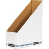 Fellowes Bankers Box Storage/File Magazine File, White - Fiberboard - 1 Pack, Price/EA Fellowes Bankers Box Storage/File Magazine File, White - Fiberboard - 1 Pack, Price/EA