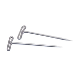 Gem Office Products T-Pin, 2" Length x 0.56" Width - 100 / Box - Silver, Price/BX Gem Office Products T-Pin, 2" Length x 0.56" Width - 100 / Box - Silver, Price/BX