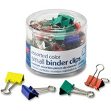 OIC Binder Clip Assortment, Small - 1 Pack - Blue, Red, Green, White, Yellow, Price/PK OIC Binder Clip Assortment, Small - 1 Pack - Blue, Red, Green, White, Yellow, Price/PK