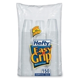 Hefty Easy Grip Bathroom Cup, 3oz - 150 / Pack - Plastic - White, Price/PK Hefty Easy Grip Bathroom Cup, 3oz - 150 / Pack - Plastic - White, Price/PK