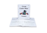 Great Gator Skin Games Book, Price/each Great Gator Skin Games Book, Price/each