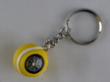 Tennis Ball Key Ring w/ Compass Tennis Ball Key Ring w/ Compass