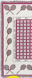 Tennis Afghan "Game-Set-Match" Tennis Afghan "Game-Set-Match"