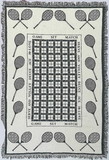Tennis Afghan "Game-Set-Match" Tennis Afghan "Game-Set-Match"