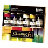 Liquitex Professional Series 101037 Heavy Body 6-Color Classic Set, Price/ST Liquitex Professional Series 101037 Heavy Body 6-Color Classic Set, Price/ST