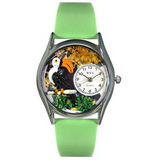 Whimsical Watches Toucan Silver Watch Whimsical Watches Toucan Silver Watch