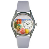 Whimsical Watches Mermaid Silver Watch Whimsical Watches Mermaid Silver Watch