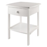 Winsome 10218 Wood Curved End table/Night Stand with one drawer Winsome 10218 Wood Curved End table/Night Stand with one drawer